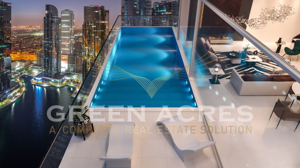 The development offers studios, 1-bedroom, 2-bedroom, 3-bedroom apartments, and 3 to 5-bedroom sky homes.