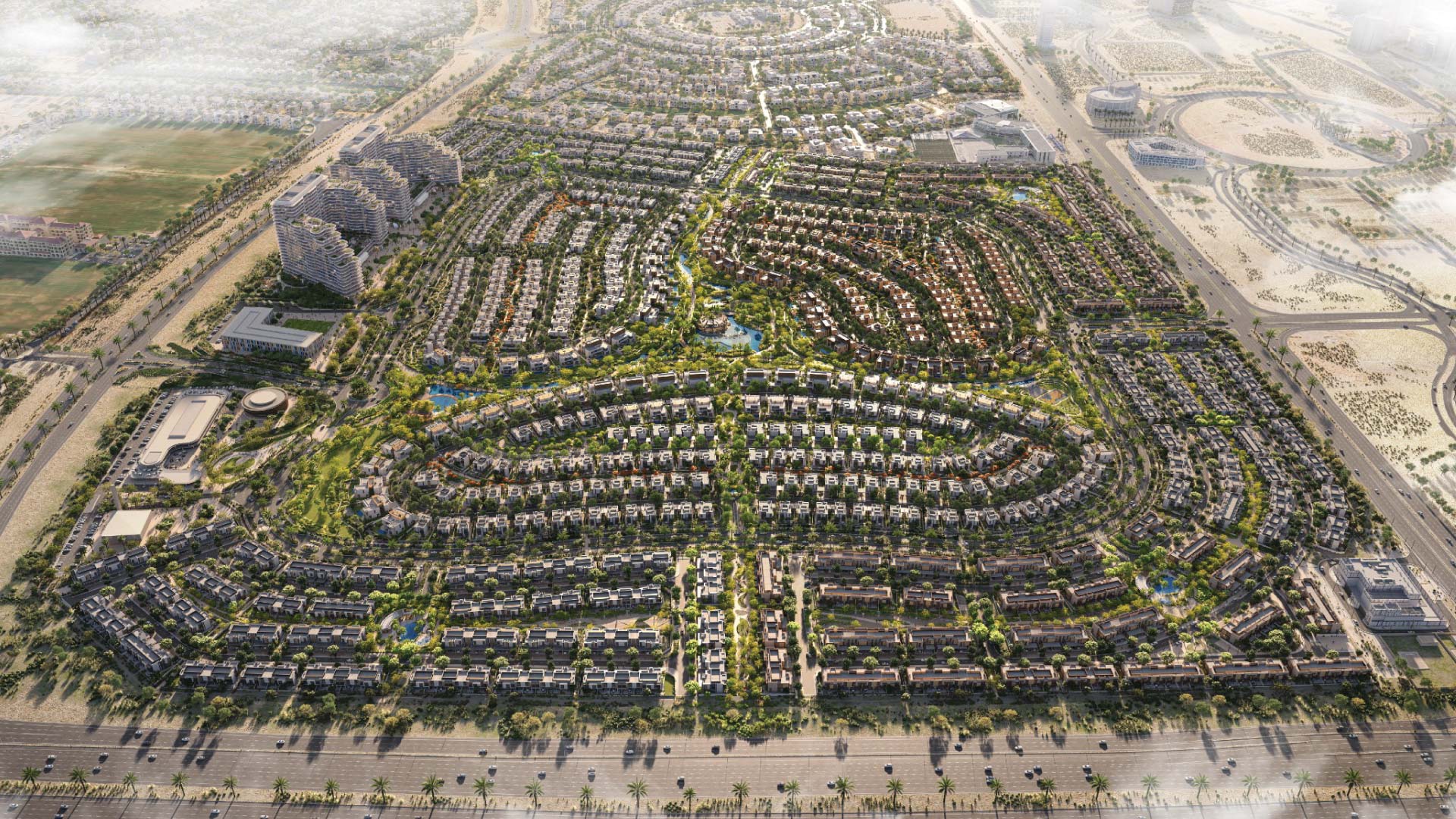 Explore Haven by Aldar in Dubailand for luxurious 3, 4, 5 & 6-bedroom villas and townhouses. Starting at AED 2.5M with a flexible 70:30 payment plan. Enjoy world-class amenities and unbeatable connectivity. Book with just 5% down payment. Contact Green Acres Real Estate at +971-55 199 4858.
